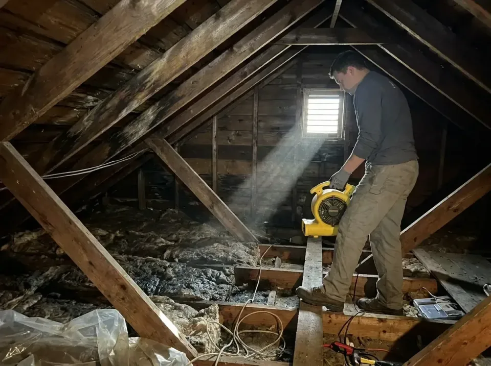 attic-water-damage-drying-proc-007 — frequently asked questions, Emergency Water Extraction & 24/7 Flood Response in Escataw…
